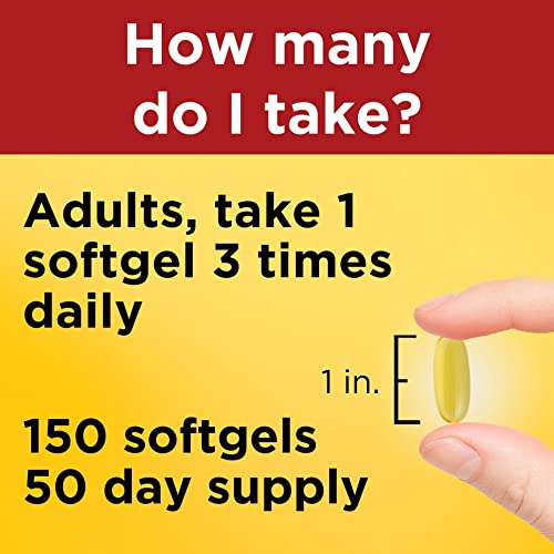 Omega 3 6 9 Fish Oil Softgels, Heart Support