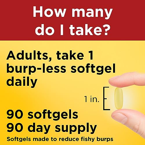 Nature Made Ultra Omega 3 Fish Oil Softgels