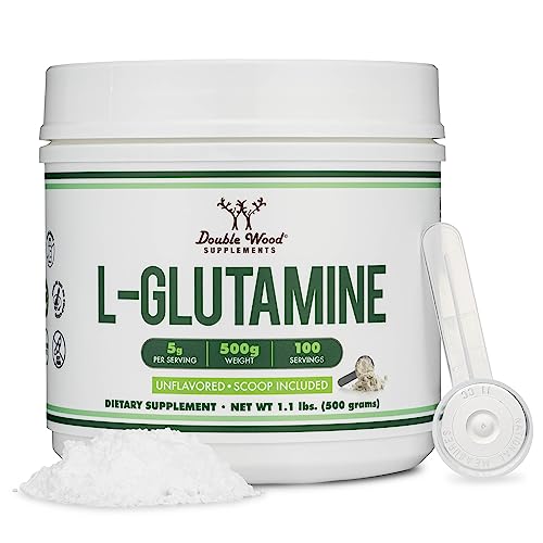 L Glutamine Powder 1.1lbs for Exercise and Gut
