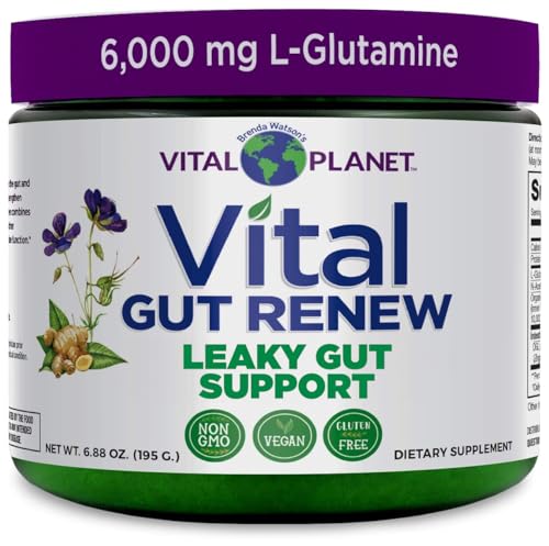 Vital Planet Gut Renew Powder Supplement for Leaky Gut
