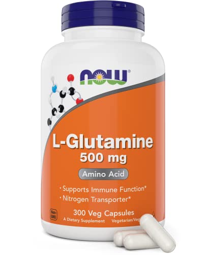 Non-GMO Vegan L-Glutamine Capsules - 300 Count