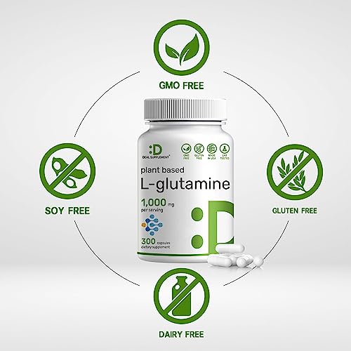 L-Glutamine Capsules: Gut Health & Muscle Recovery Support