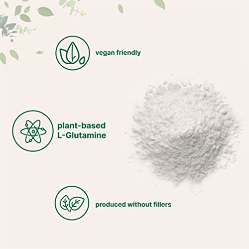 100% Pure L-Glutamine Powder, Vegan, Muscle Recovery Support
