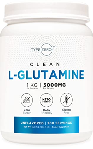 1KG L-Glutamine Powder: 5000mg | 6-Month Supply