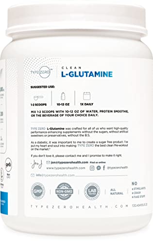 1KG L-Glutamine Powder: 5000mg | 6-Month Supply
