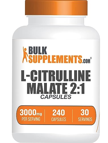 L-Citrulline Malate Capsules - Gluten Free, 240 Count
