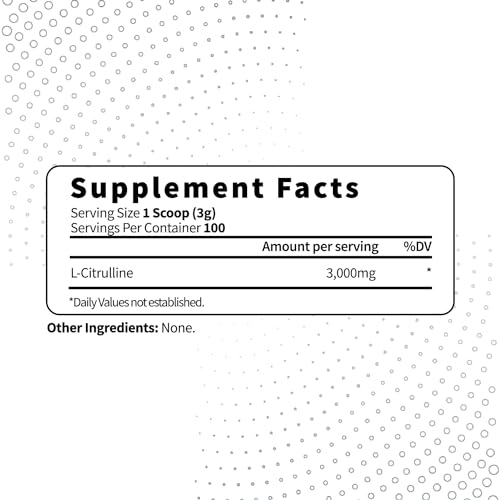 Zero Malate Pure L-Citrulline Powder 300g