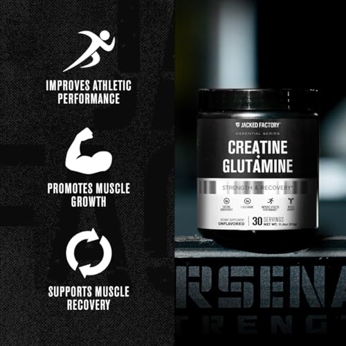 Creatine + Glutamine Combo for Muscle Recovery & Growth