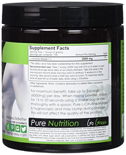 Nitric Oxide Muscle Performance Booster - 200g Powder