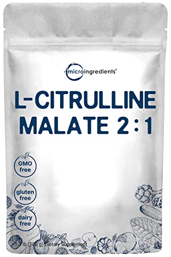 Vegan Citrulline Malate Powder, 500g, Supports Muscle Performance