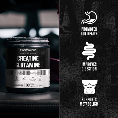 Creatine + Glutamine Combo for Muscle Recovery & Growth