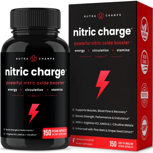 Nitric Oxide Booster with L-Arginine and Citrulline