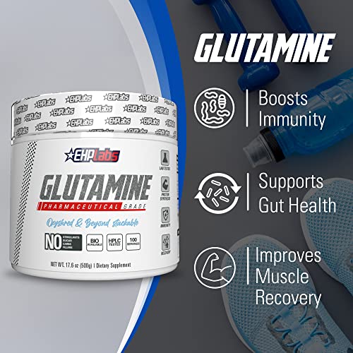 EHPlabs L Glutamine Powder Amino Acids - Digestive Support