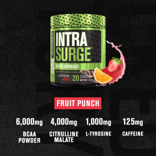 Intra Workout Energy BCAA Powder - Fruit Punch
