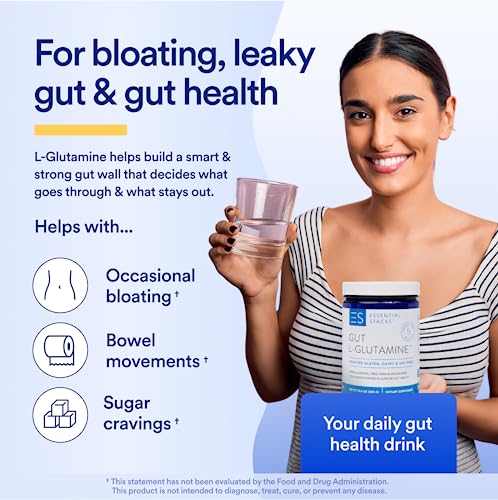 USA-made Vegan Glutamine Powder for Gut Health