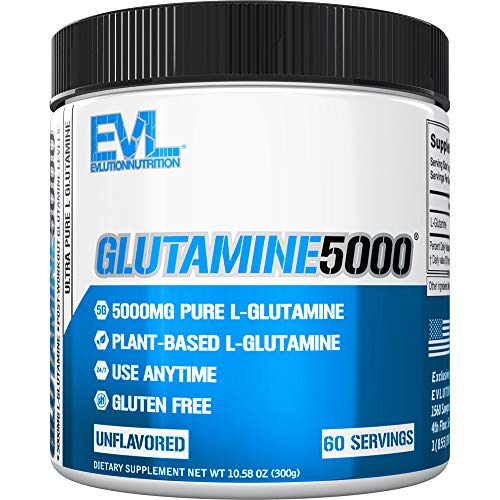 Vegan L-Glutamine Powder for Post-Workout Recovery