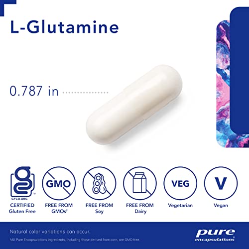 Pure Encapsulations L-Glutamine 500mg - Immune & Digestive Support