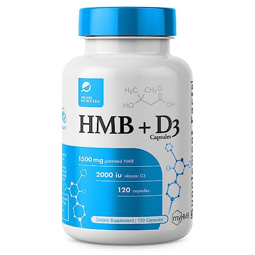 Ageless Performance HMB and Vitamin D3 Capsules, 1,500mg