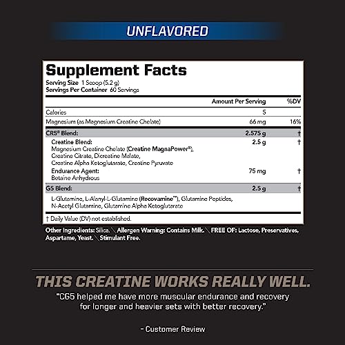 PMD Sports CG5: Premium Creatine & L-Glutamine Powder