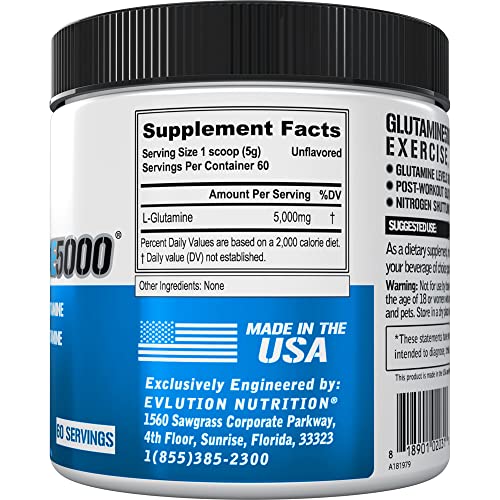 Vegan L-Glutamine Powder for Post-Workout Recovery