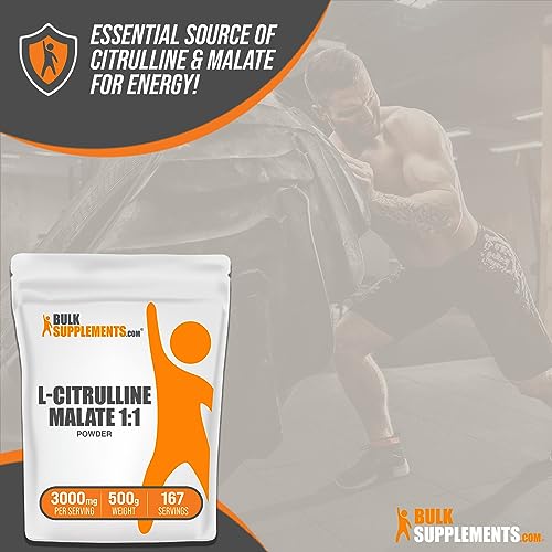 L-Citrulline DL-Malate Powder - Citrulline Malate Supplement