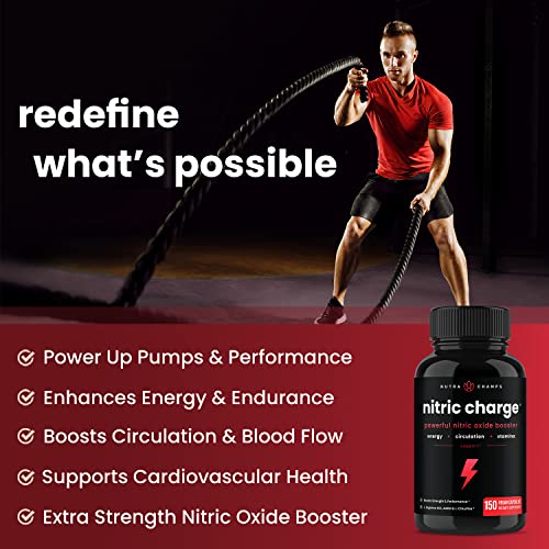 Nitric Oxide Booster with L-Arginine and Citrulline