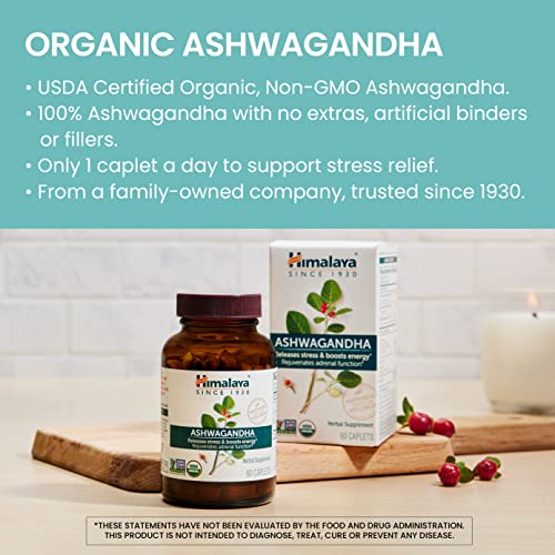 Ashwagandha Herbal Supplement for Stress Relief and Energy