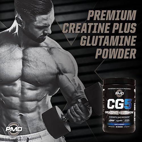 PMD Sports CG5: Premium Creatine & L-Glutamine Powder