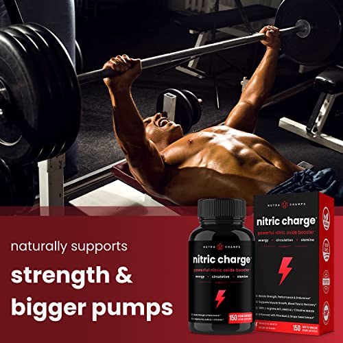 Nitric Oxide Booster with L-Arginine and Citrulline