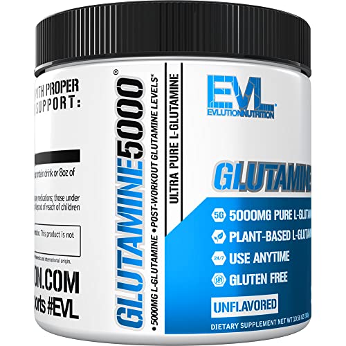 Vegan L-Glutamine Powder for Post-Workout Recovery