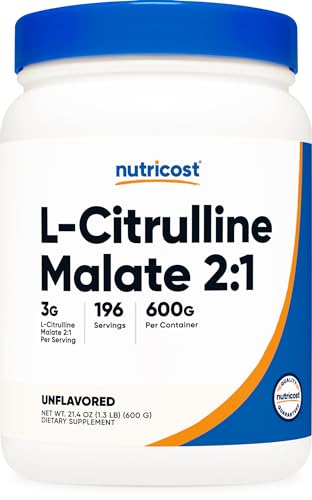 Nutricost L-Citrulline Malate Powder, 600g