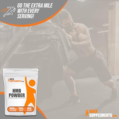 HMB Powder - Calcium HMB, Beta-Hydroxy Methylbutyrate Supplements