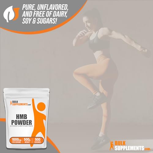 HMB Powder - Calcium HMB, Beta-Hydroxy Methylbutyrate Supplements