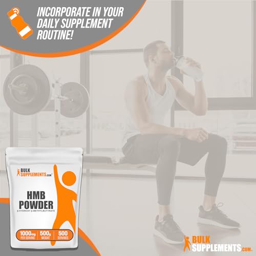 HMB Powder - Calcium HMB, Beta-Hydroxy Methylbutyrate Supplements