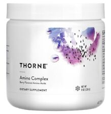 THORNE Amino Complex - Clinically-Validated EAA and BCAA Powder for Pre or Post-Workout - Promotes Lean Muscle Mass and Energy Production - NSF Certified for Sport - Berry Flavor - 8 Oz - 30 Servings
