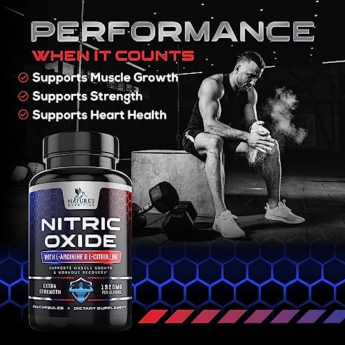 Premium Muscle Supporting NO Booster - 240 Capsules