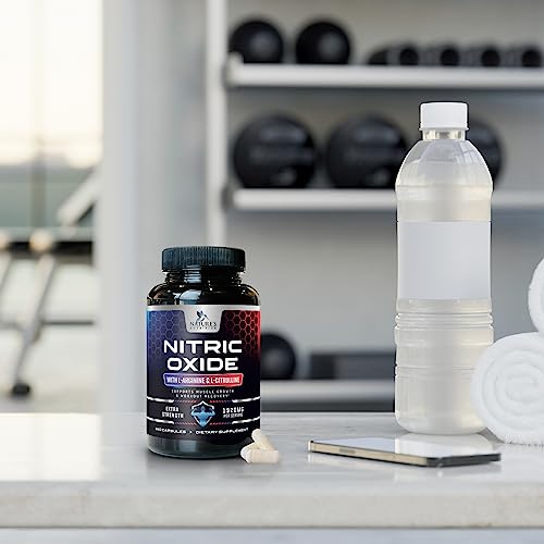 Premium Muscle Supporting NO Booster - 240 Capsules