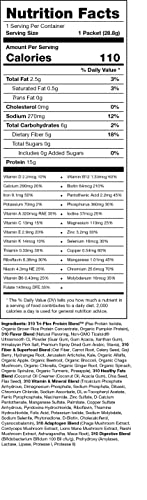 310 Nutrition – All-In-One Meal Replacement Shake - New Formula with Fiber Rich Vegan Superfood Blend - Natural Sweeteners - Low Carb Shake, Keto & Paleo Friendly - Gluten Free - 26 Essential Vitamins & Minerals - Variety Shake Box