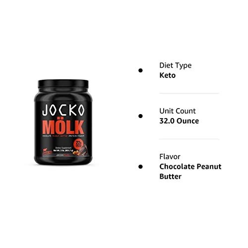 Jocko Mölk Whey Protein Powder (Chocolate Peanut Butter)