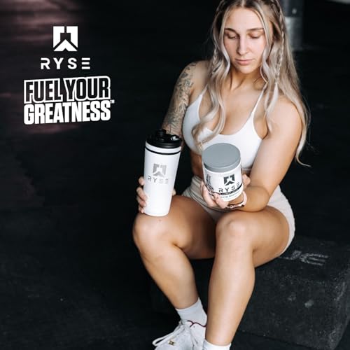 RYSE Up Supplements Element Series Creatine Monohydrate | Increase Lean Muscle Mass | Improve Strength & Power | Reduce Fatigue | Perform Better | 60 Servings