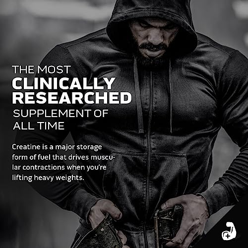 Creatine Monohydrate Powder MuscleTech Platinum Pure Micronized Muscle Recovery + Builder for Men & Women Workout Supplements Unflavored (80 Servings)