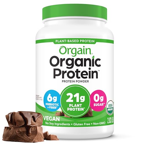 Orgain Vegan Chocolate Fudge Protein Powder - 21g