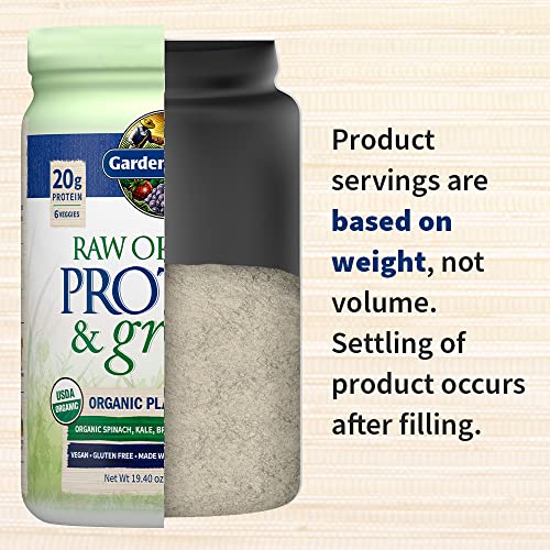 Organic Vanilla Protein & Greens for Men and Women