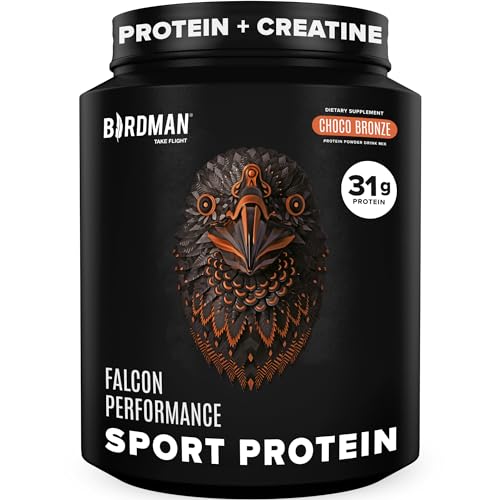 Birdman Falcon Vegan Protein Powder - Chocolate, 31g Protein