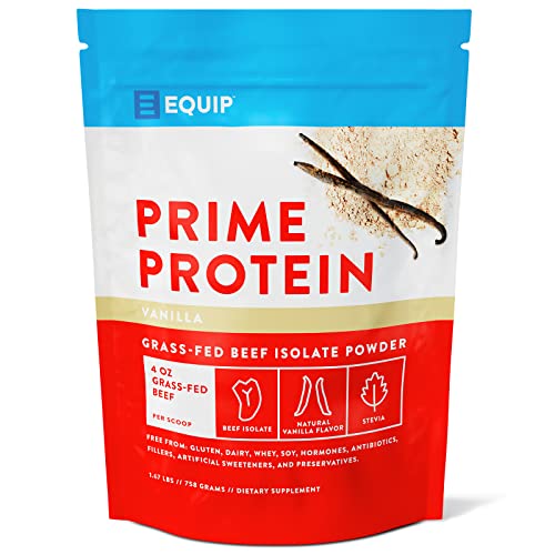 Equip Foods Prime Grass Fed Beef Protein Powder
