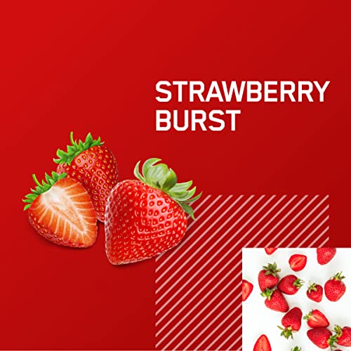 Optimum Nutrition Amino Energy Powder Plus Hydration, with BCAA, Electrolytes, and Caffeine, Strawberry Burst, 30 Servings (Packaging May Vary)