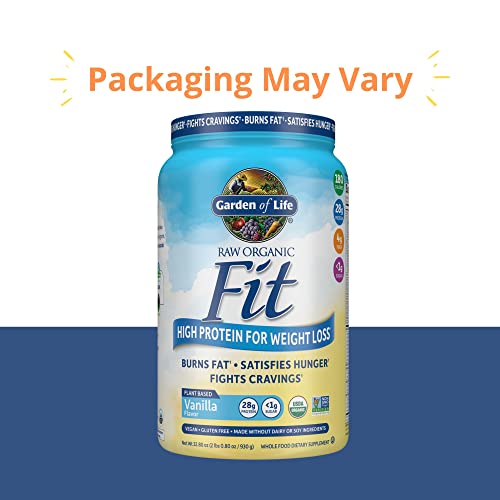 Organic Fit Vanilla Protein Powder: Weight Loss Support