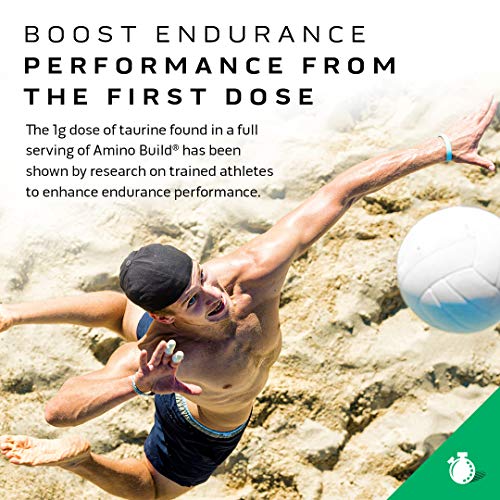 BCAA Amino Acids + Electrolyte Powder MuscleTech Amino Build 7g of BCAAs + Electrolytes Support Muscle Recovery, Build Lean Muscle & Boost Endurance Strawberry Watermelon (40 Servings)