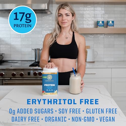 Organic Vegan Protein Powder with BCAAs, Hemp Seed