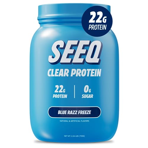Clear Whey Protein Powder, Blue Razz Flavor - 25 Servings